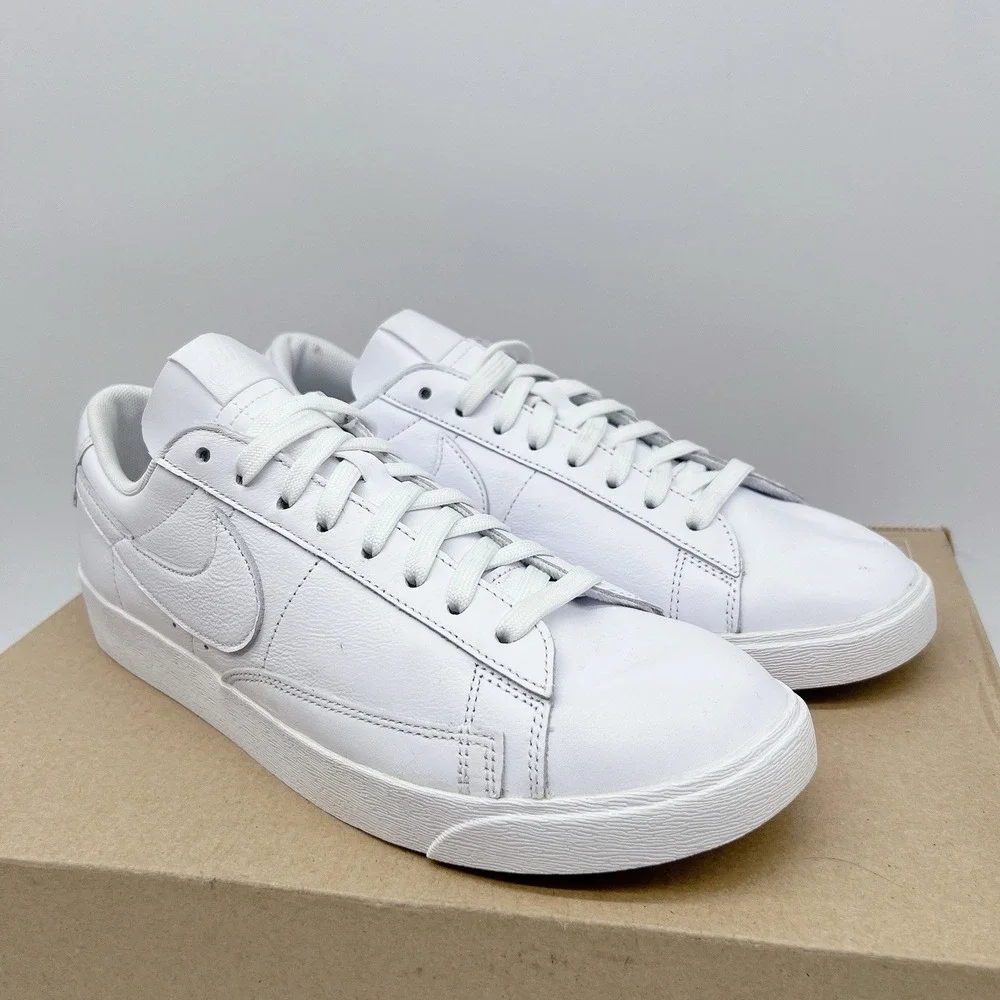 Nike Blazer Low LE Women's Running Shoes Sneakers Triple White AV9370-111 US 10
